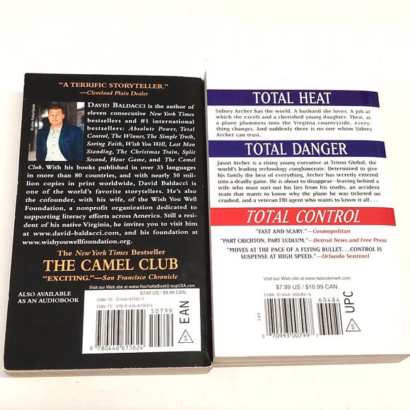 Mixed Lot of 8 Paperback novels Crime Suspense Thriller Baldacci, Martini, Child - Picture 2 of 7